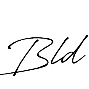 You should practise on your own different ways (Antro_Vectra_Bolder) to write your name (Bld) in signature. don't let someone else do it for you. Bld signature style 7 images and pictures png