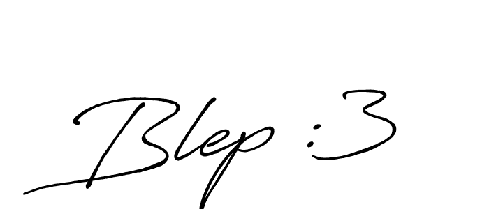 Similarly Antro_Vectra_Bolder is the best handwritten signature design. Signature creator online .You can use it as an online autograph creator for name Blep :3. Blep :3 signature style 7 images and pictures png