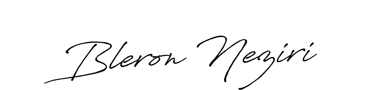 if you are searching for the best signature style for your name Bleron Neziri. so please give up your signature search. here we have designed multiple signature styles  using Antro_Vectra_Bolder. Bleron Neziri signature style 7 images and pictures png