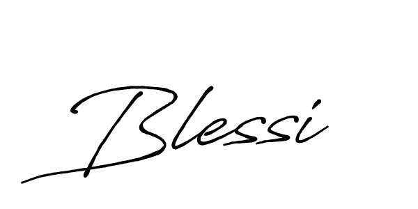 Also we have Blessi name is the best signature style. Create professional handwritten signature collection using Antro_Vectra_Bolder autograph style. Blessi signature style 7 images and pictures png