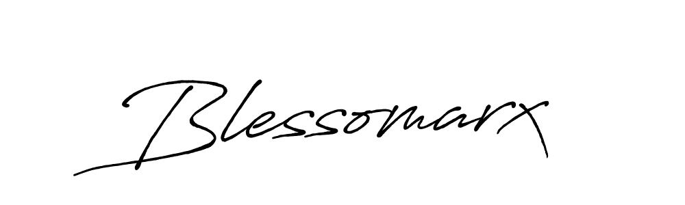 How to make Blessomarx name signature. Use Antro_Vectra_Bolder style for creating short signs online. This is the latest handwritten sign. Blessomarx signature style 7 images and pictures png