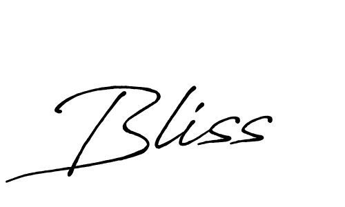 You should practise on your own different ways (Antro_Vectra_Bolder) to write your name (Bliss) in signature. don't let someone else do it for you. Bliss signature style 7 images and pictures png