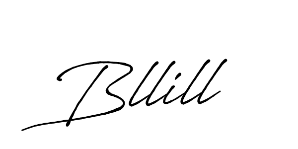 Make a beautiful signature design for name Bllill. Use this online signature maker to create a handwritten signature for free. Bllill signature style 7 images and pictures png