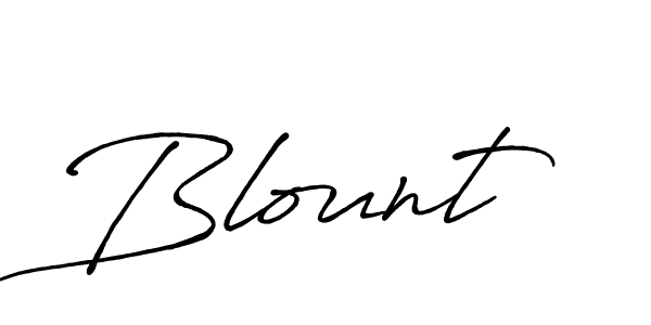 Also we have Blount name is the best signature style. Create professional handwritten signature collection using Antro_Vectra_Bolder autograph style. Blount signature style 7 images and pictures png