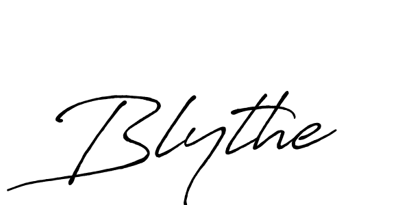 Blythe stylish signature style. Best Handwritten Sign (Antro_Vectra_Bolder) for my name. Handwritten Signature Collection Ideas for my name Blythe. Blythe signature style 7 images and pictures png