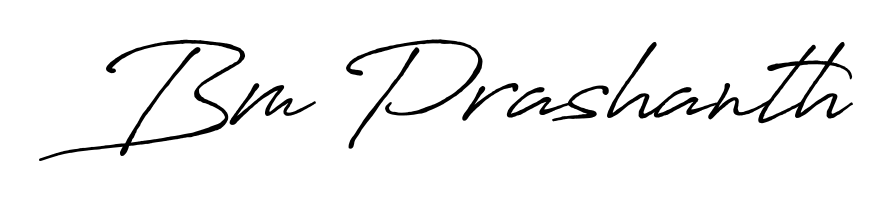 If you are searching for the best signature style for your name Bm Prashanth, here we have designed multiple signature styles using Antro_Vectra_Bolder. Bm Prashanth signature style 7 images and pictures png