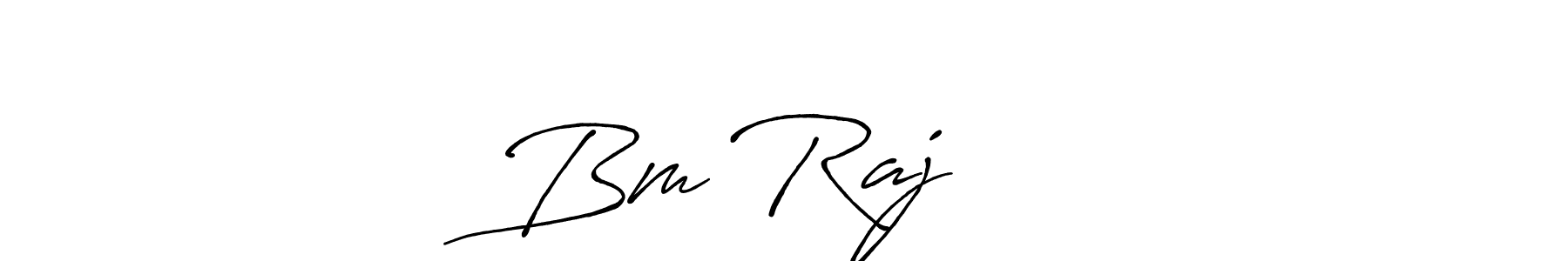 The best way (Antro_Vectra_Bolder) to make a short signature is to pick only two or three words in your name. The name Bm Rajगुरे include a total of six letters. For converting this name. Bm Rajगुरे signature style 7 images and pictures png