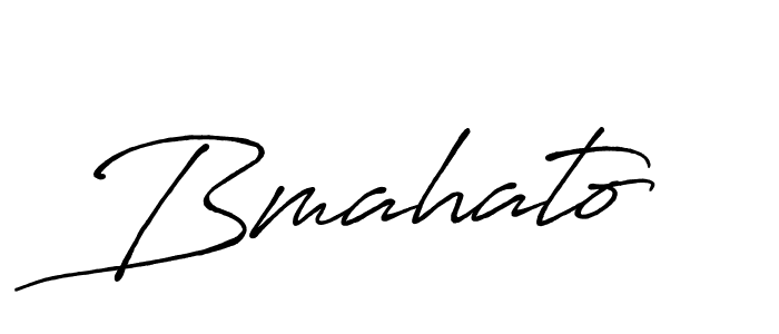 Once you've used our free online signature maker to create your best signature Antro_Vectra_Bolder style, it's time to enjoy all of the benefits that Bmahato name signing documents. Bmahato signature style 7 images and pictures png