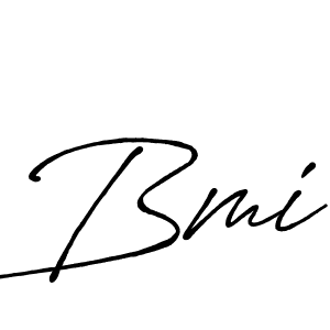 The best way (Antro_Vectra_Bolder) to make a short signature is to pick only two or three words in your name. The name Bmi include a total of six letters. For converting this name. Bmi signature style 7 images and pictures png