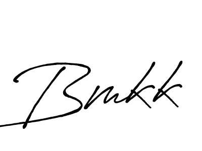 You should practise on your own different ways (Antro_Vectra_Bolder) to write your name (Bmkk) in signature. don't let someone else do it for you. Bmkk signature style 7 images and pictures png