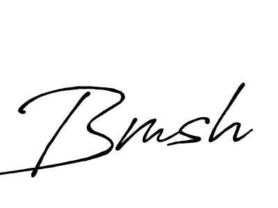 Bmsh stylish signature style. Best Handwritten Sign (Antro_Vectra_Bolder) for my name. Handwritten Signature Collection Ideas for my name Bmsh. Bmsh signature style 7 images and pictures png