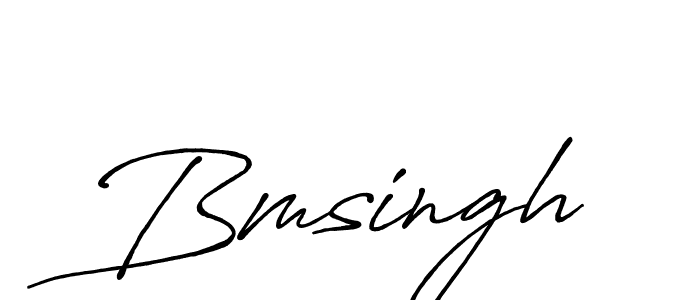 You should practise on your own different ways (Antro_Vectra_Bolder) to write your name (Bmsingh) in signature. don't let someone else do it for you. Bmsingh signature style 7 images and pictures png