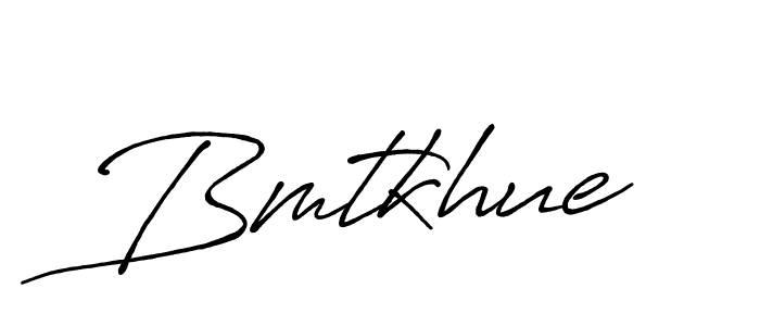 How to make Bmtkhue signature? Antro_Vectra_Bolder is a professional autograph style. Create handwritten signature for Bmtkhue name. Bmtkhue signature style 7 images and pictures png