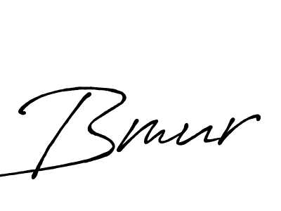 Also we have Bmur name is the best signature style. Create professional handwritten signature collection using Antro_Vectra_Bolder autograph style. Bmur signature style 7 images and pictures png