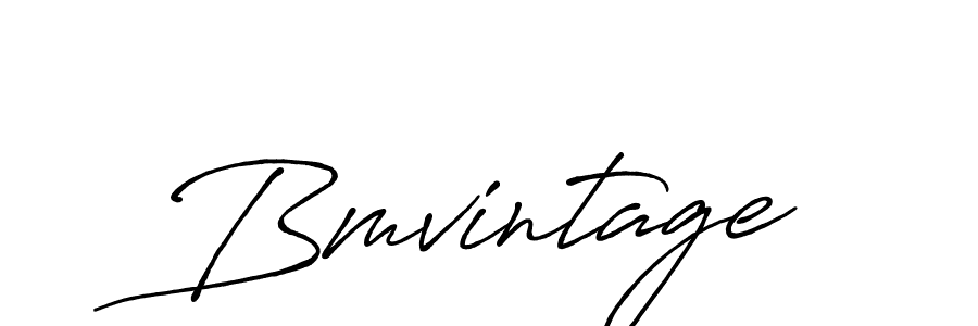 How to make Bmvintage name signature. Use Antro_Vectra_Bolder style for creating short signs online. This is the latest handwritten sign. Bmvintage signature style 7 images and pictures png