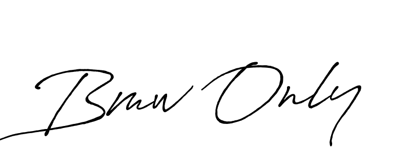 Check out images of Autograph of Bmw Only name. Actor Bmw Only Signature Style. Antro_Vectra_Bolder is a professional sign style online. Bmw Only signature style 7 images and pictures png