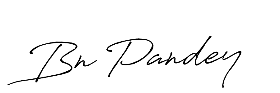 Also You can easily find your signature by using the search form. We will create Bn Pandey name handwritten signature images for you free of cost using Antro_Vectra_Bolder sign style. Bn Pandey signature style 7 images and pictures png
