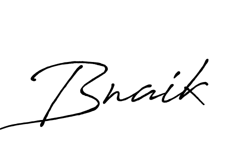 You should practise on your own different ways (Antro_Vectra_Bolder) to write your name (Bnaik) in signature. don't let someone else do it for you. Bnaik signature style 7 images and pictures png