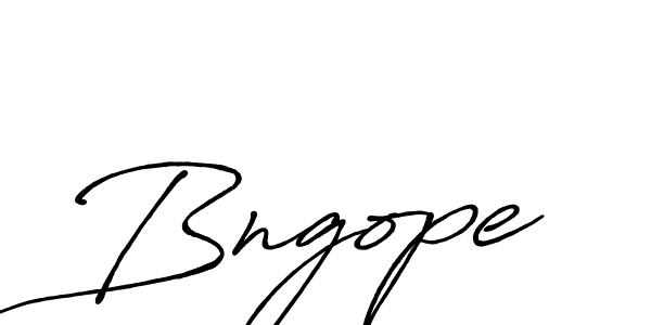 Similarly Antro_Vectra_Bolder is the best handwritten signature design. Signature creator online .You can use it as an online autograph creator for name Bngope. Bngope signature style 7 images and pictures png