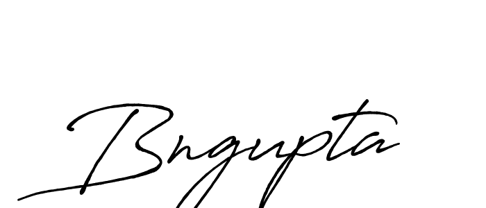 It looks lik you need a new signature style for name Bngupta. Design unique handwritten (Antro_Vectra_Bolder) signature with our free signature maker in just a few clicks. Bngupta signature style 7 images and pictures png