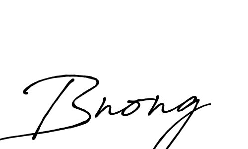 How to make Bnong name signature. Use Antro_Vectra_Bolder style for creating short signs online. This is the latest handwritten sign. Bnong signature style 7 images and pictures png