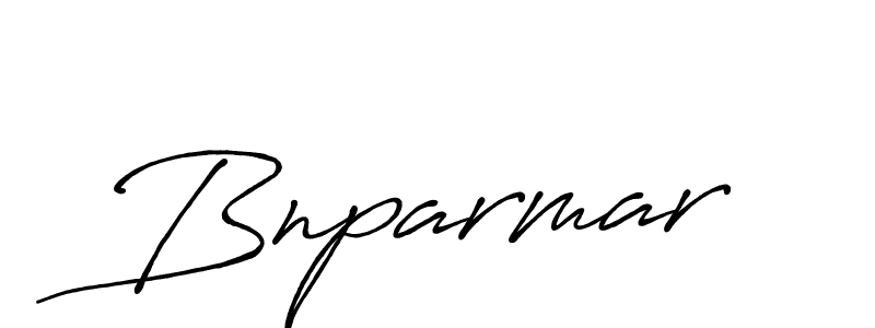 Bnparmar stylish signature style. Best Handwritten Sign (Antro_Vectra_Bolder) for my name. Handwritten Signature Collection Ideas for my name Bnparmar. Bnparmar signature style 7 images and pictures png