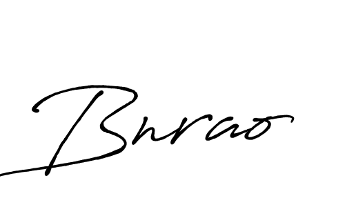 How to make Bnrao signature? Antro_Vectra_Bolder is a professional autograph style. Create handwritten signature for Bnrao name. Bnrao signature style 7 images and pictures png