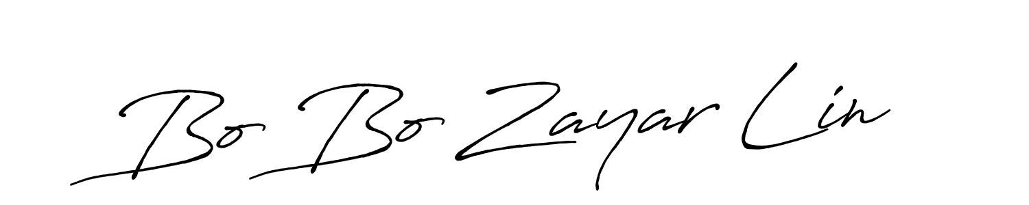 Make a short Bo Bo Zayar Lin signature style. Manage your documents anywhere anytime using Antro_Vectra_Bolder. Create and add eSignatures, submit forms, share and send files easily. Bo Bo Zayar Lin signature style 7 images and pictures png