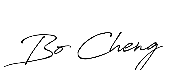 Make a short Bo Cheng signature style. Manage your documents anywhere anytime using Antro_Vectra_Bolder. Create and add eSignatures, submit forms, share and send files easily. Bo Cheng signature style 7 images and pictures png