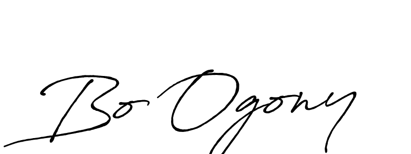 Once you've used our free online signature maker to create your best signature Antro_Vectra_Bolder style, it's time to enjoy all of the benefits that Bo Ogony name signing documents. Bo Ogony signature style 7 images and pictures png