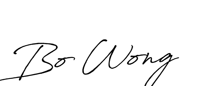 Once you've used our free online signature maker to create your best signature Antro_Vectra_Bolder style, it's time to enjoy all of the benefits that Bo Wong name signing documents. Bo Wong signature style 7 images and pictures png