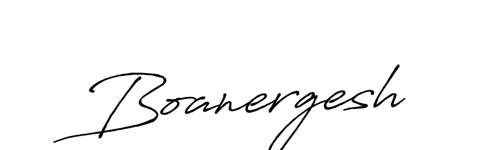 How to make Boanergesh signature? Antro_Vectra_Bolder is a professional autograph style. Create handwritten signature for Boanergesh name. Boanergesh signature style 7 images and pictures png