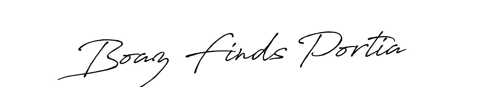 How to make Boaz Finds Portia signature? Antro_Vectra_Bolder is a professional autograph style. Create handwritten signature for Boaz Finds Portia name. Boaz Finds Portia signature style 7 images and pictures png