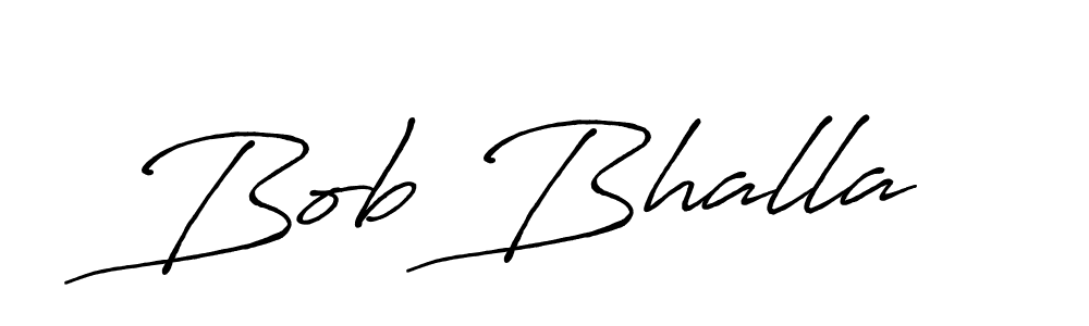 Similarly Antro_Vectra_Bolder is the best handwritten signature design. Signature creator online .You can use it as an online autograph creator for name Bob Bhalla. Bob Bhalla signature style 7 images and pictures png