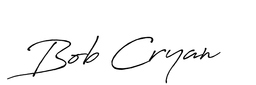 Antro_Vectra_Bolder is a professional signature style that is perfect for those who want to add a touch of class to their signature. It is also a great choice for those who want to make their signature more unique. Get Bob Cryan name to fancy signature for free. Bob Cryan signature style 7 images and pictures png