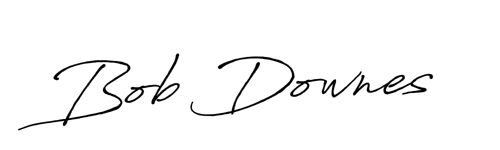 Make a beautiful signature design for name Bob Downes. With this signature (Antro_Vectra_Bolder) style, you can create a handwritten signature for free. Bob Downes signature style 7 images and pictures png