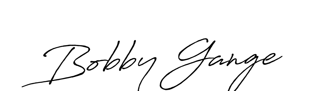 How to make Bobby Gange signature? Antro_Vectra_Bolder is a professional autograph style. Create handwritten signature for Bobby Gange name. Bobby Gange signature style 7 images and pictures png