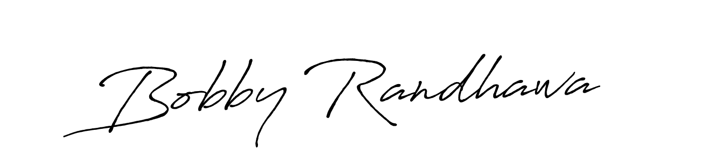 The best way (Antro_Vectra_Bolder) to make a short signature is to pick only two or three words in your name. The name Bobby Randhawa include a total of six letters. For converting this name. Bobby Randhawa signature style 7 images and pictures png