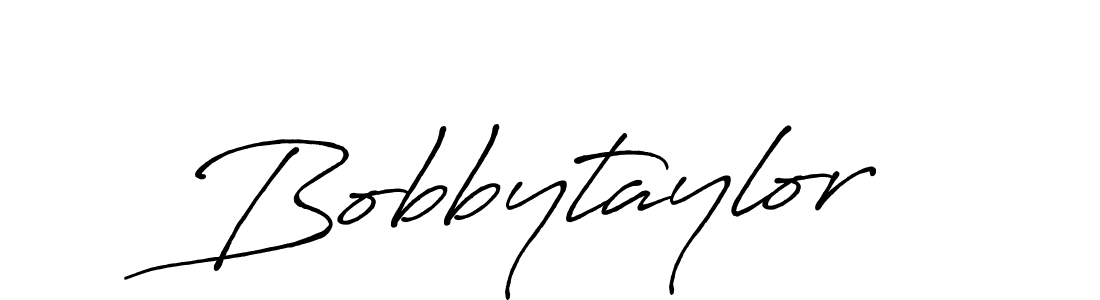 How to make Bobbytaylor signature? Antro_Vectra_Bolder is a professional autograph style. Create handwritten signature for Bobbytaylor name. Bobbytaylor signature style 7 images and pictures png