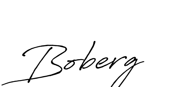 How to make Boberg name signature. Use Antro_Vectra_Bolder style for creating short signs online. This is the latest handwritten sign. Boberg signature style 7 images and pictures png