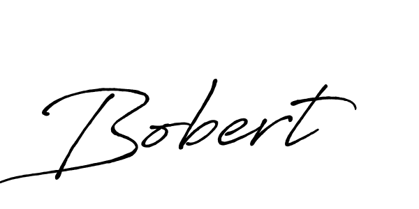 Bobert stylish signature style. Best Handwritten Sign (Antro_Vectra_Bolder) for my name. Handwritten Signature Collection Ideas for my name Bobert. Bobert signature style 7 images and pictures png