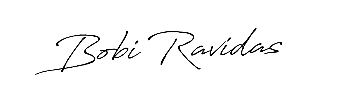 Create a beautiful signature design for name Bobi Ravidas. With this signature (Antro_Vectra_Bolder) fonts, you can make a handwritten signature for free. Bobi Ravidas signature style 7 images and pictures png