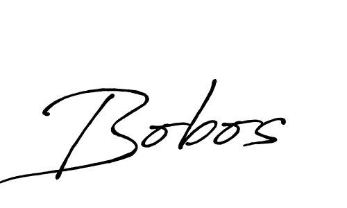 The best way (Antro_Vectra_Bolder) to make a short signature is to pick only two or three words in your name. The name Bobos include a total of six letters. For converting this name. Bobos signature style 7 images and pictures png