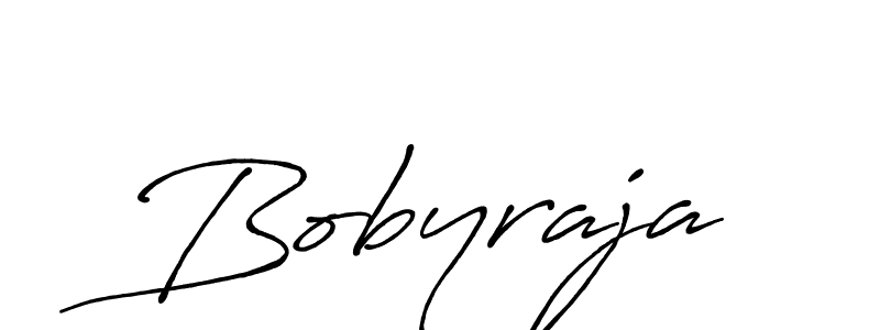 It looks lik you need a new signature style for name Bobyraja. Design unique handwritten (Antro_Vectra_Bolder) signature with our free signature maker in just a few clicks. Bobyraja signature style 7 images and pictures png