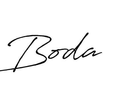 Make a beautiful signature design for name Boda. With this signature (Antro_Vectra_Bolder) style, you can create a handwritten signature for free. Boda signature style 7 images and pictures png