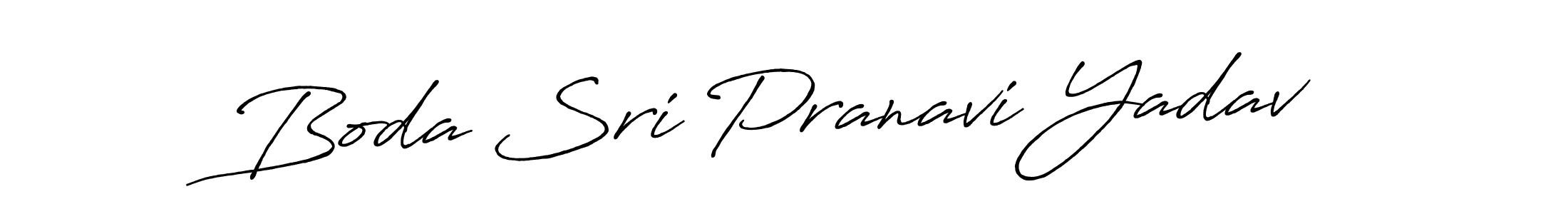 Also You can easily find your signature by using the search form. We will create Boda Sri Pranavi Yadav name handwritten signature images for you free of cost using Antro_Vectra_Bolder sign style. Boda Sri Pranavi Yadav signature style 7 images and pictures png