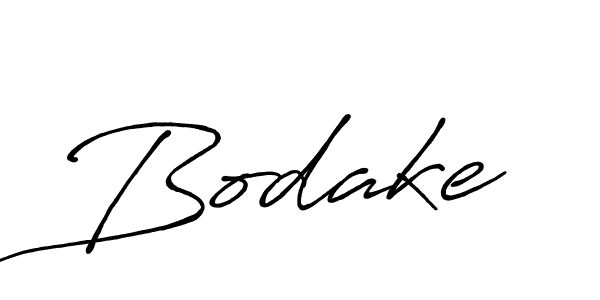 Bodake stylish signature style. Best Handwritten Sign (Antro_Vectra_Bolder) for my name. Handwritten Signature Collection Ideas for my name Bodake. Bodake signature style 7 images and pictures png