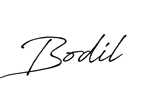 You should practise on your own different ways (Antro_Vectra_Bolder) to write your name (Bodil) in signature. don't let someone else do it for you. Bodil signature style 7 images and pictures png