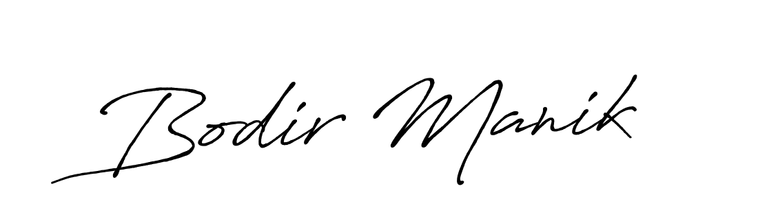 if you are searching for the best signature style for your name Bodir Manik. so please give up your signature search. here we have designed multiple signature styles  using Antro_Vectra_Bolder. Bodir Manik signature style 7 images and pictures png