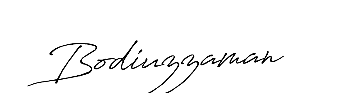 How to make Bodiuzzaman signature? Antro_Vectra_Bolder is a professional autograph style. Create handwritten signature for Bodiuzzaman name. Bodiuzzaman signature style 7 images and pictures png